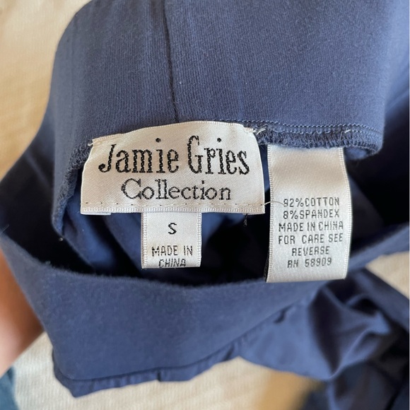 Blue embroidered leggings - Picture 6 of 6